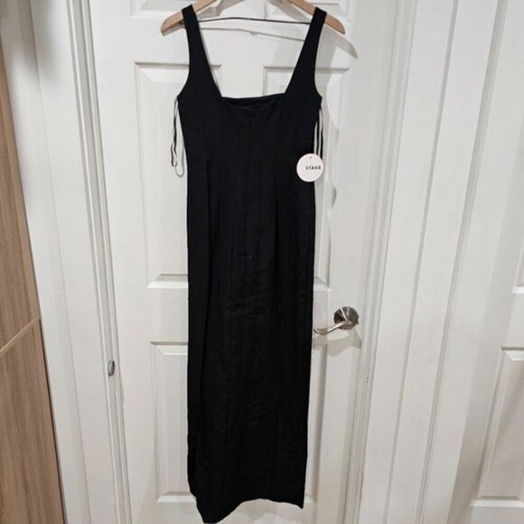 Staud Portrait cotton-blend maxi dress - Picture 6 of 12